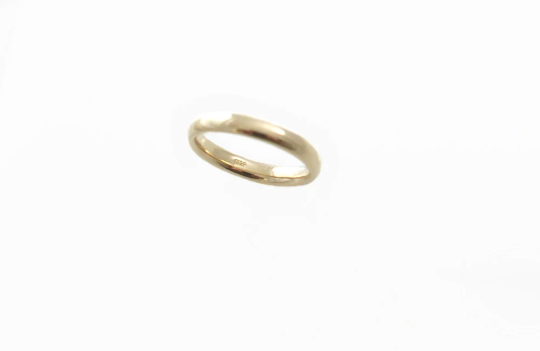 14K Gold Comfort fit Band 3.3 mm