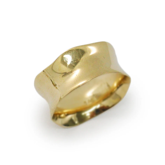 Sahara Dune 14K wedding ring