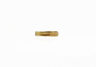 Yellow gold 14k Women men band 3.8mm (2229)