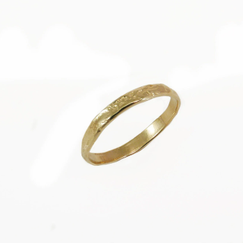 14k gold Natural design wedding ring