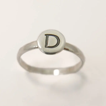 Personalized initial ring