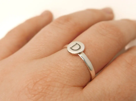 Personalized initial ring