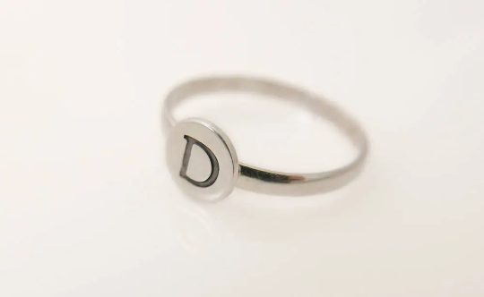 Personalized initial ring