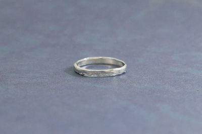 14k white gold  wedding ring