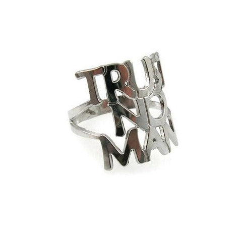 Trust no man ring